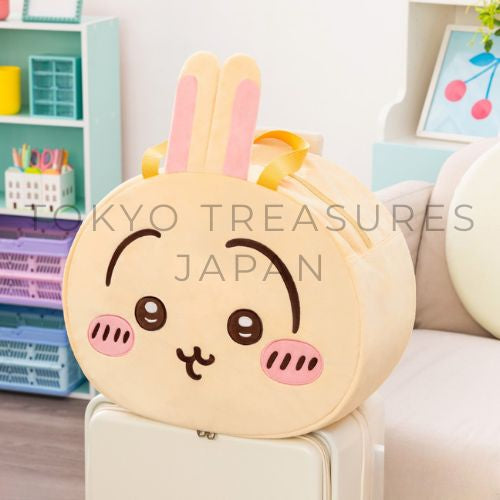 Chiikawa Face Big Boston Bag② (Rabbit) Authentic Japan Anime Parade
