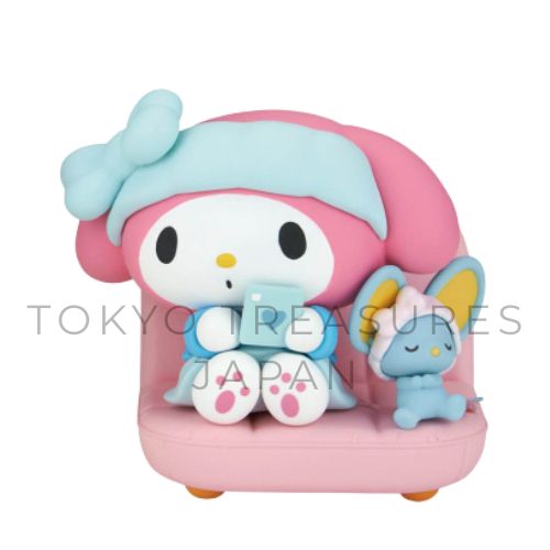 Sanrio Characters Nakayoshi Memories Relaxing Time at Home My Melody Banpresto